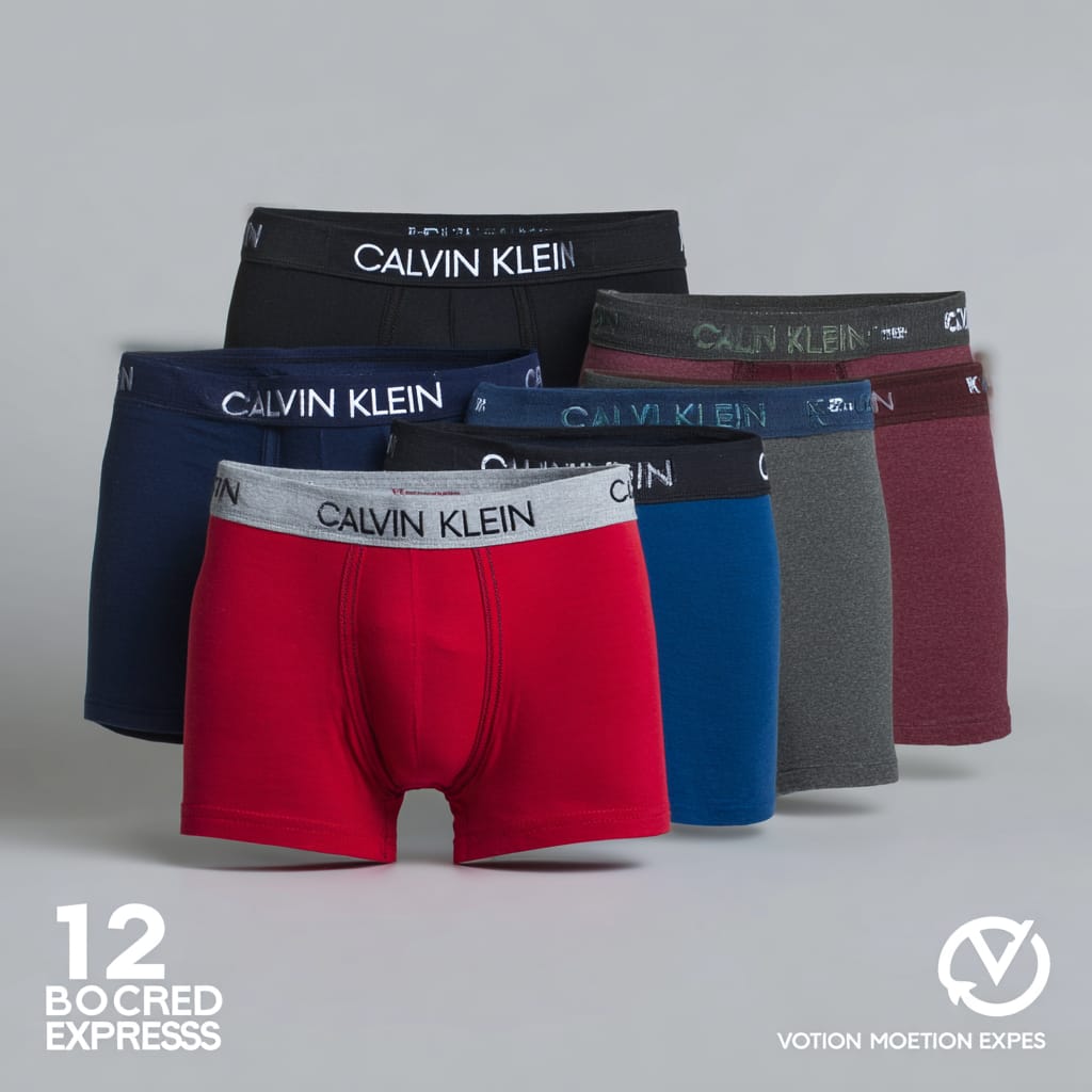 PACK PREMIUM 12 BOXERS CALVIN KLEIN + 6 MEDIAS" a um "preço de loucura"