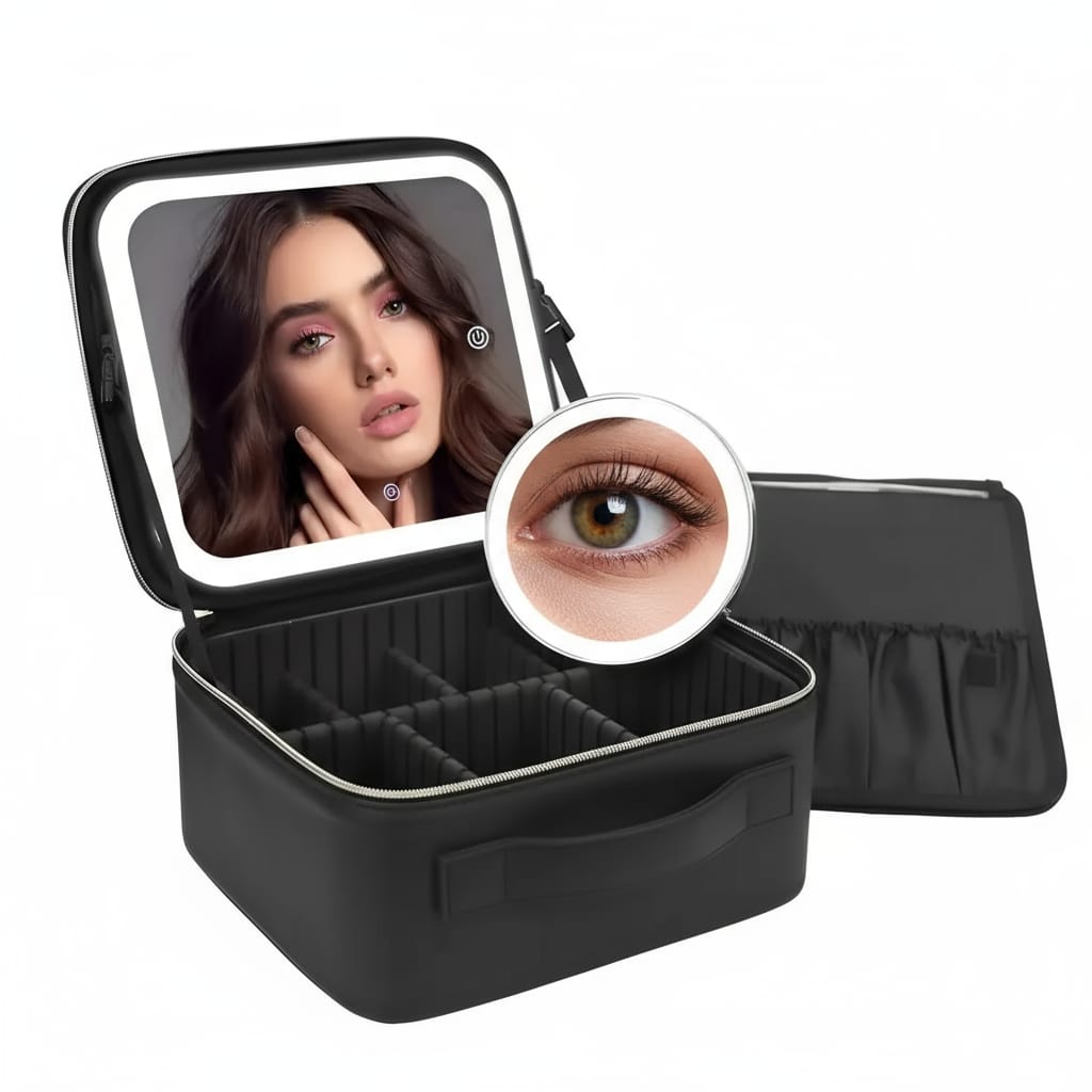 Organizador De Maquillaje Joyero Espejo