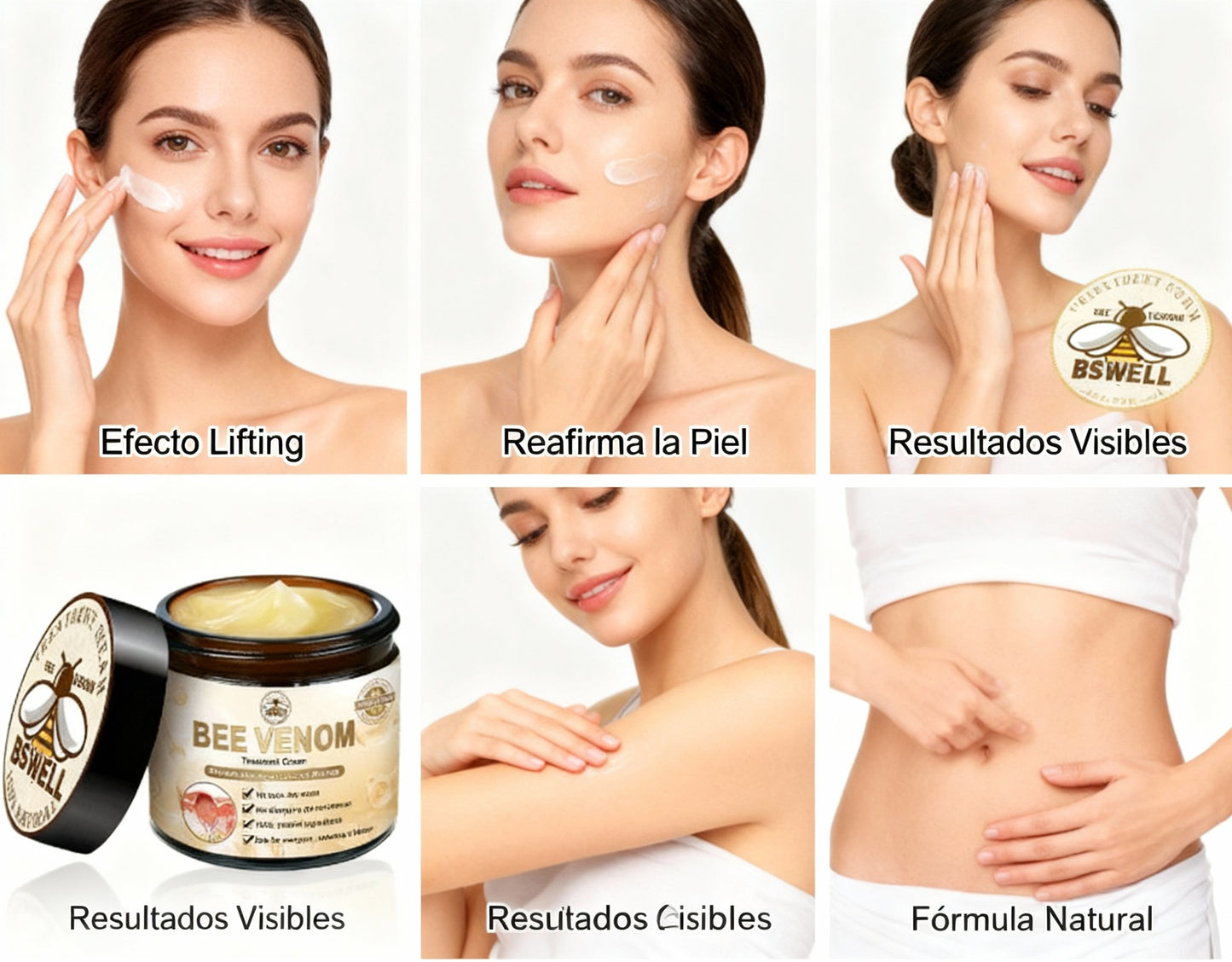 Bee Venom BSWELL "ADIÓS A LAS VERRUGAS Y FLACIDEZ: El Secreto Natural que los Dermatólogos No Quieren que Conozcas