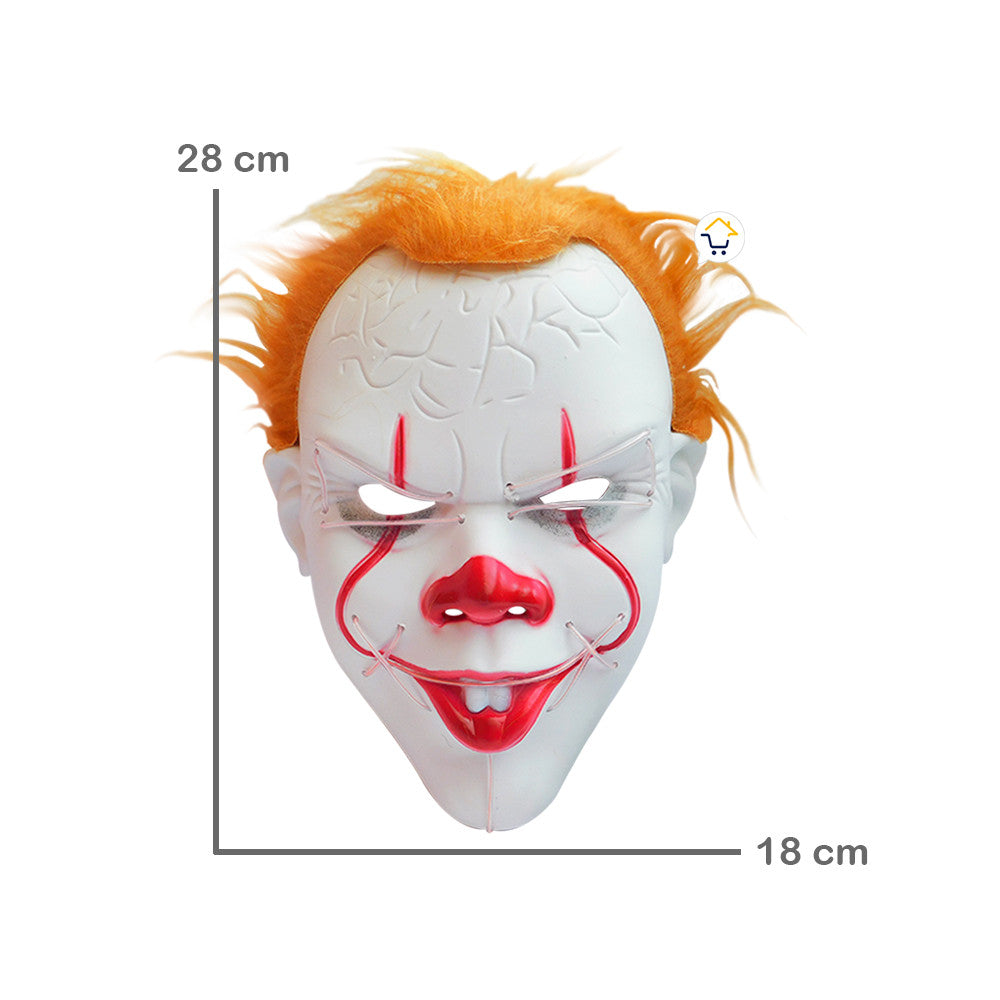 Mascara IT Luz Neon Halloween