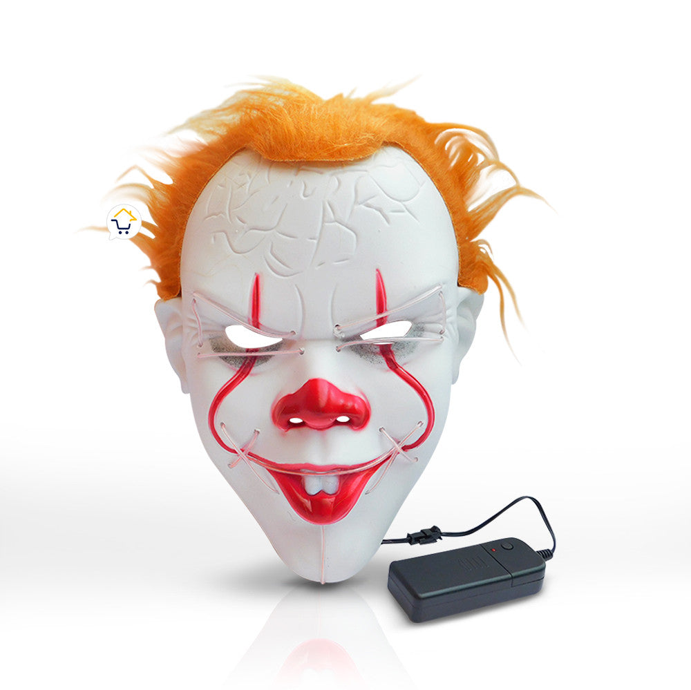 Mascara IT Luz Neon Halloween